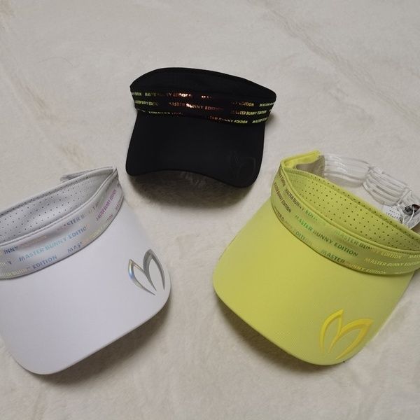 韩国原单高尔夫球帽新款春夏荧光字母无顶帽子